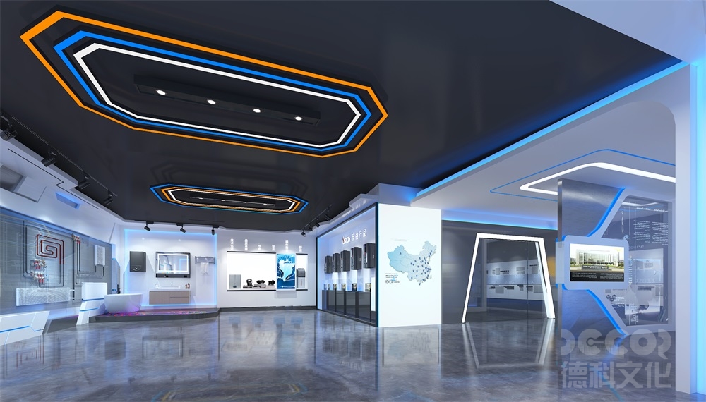 廣州展廳設計中，如何利用展示品的表面處理和質感
